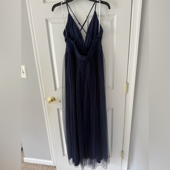 Lulu's Deep Blue Dress - Picture 2 of 4